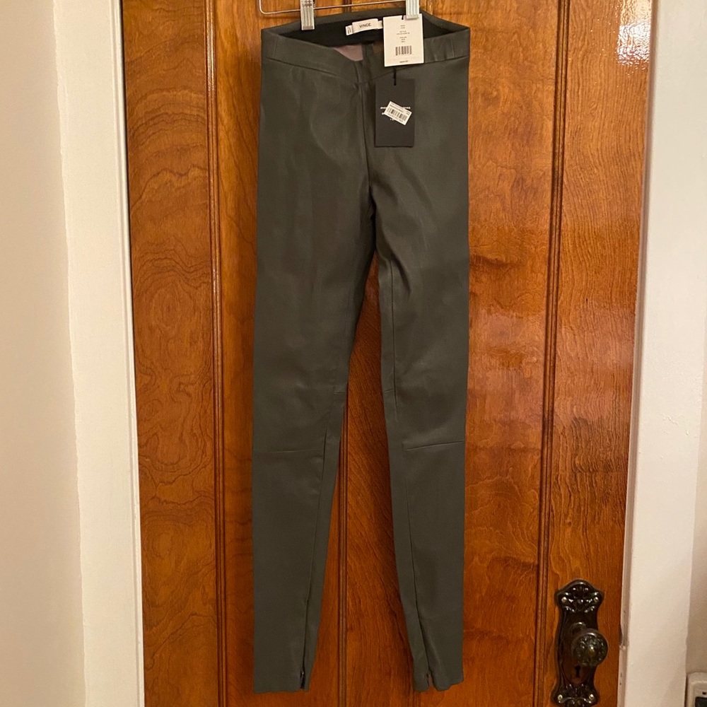 Vince leather pants